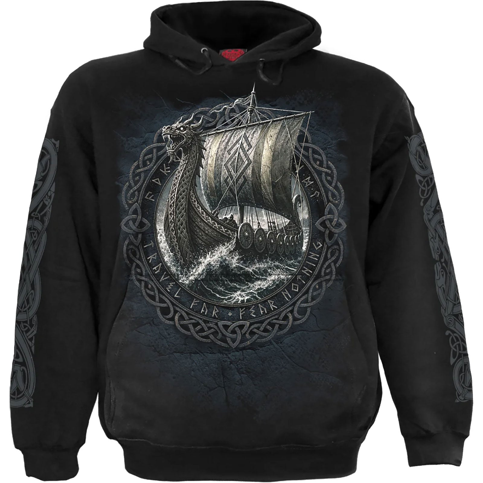 Een foto van een Spiral Hoodie