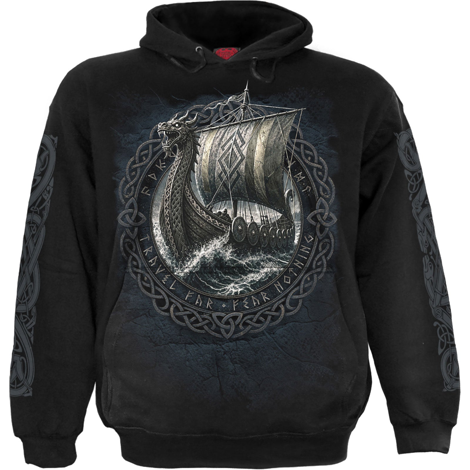 Een foto van een Spiral Hoodie