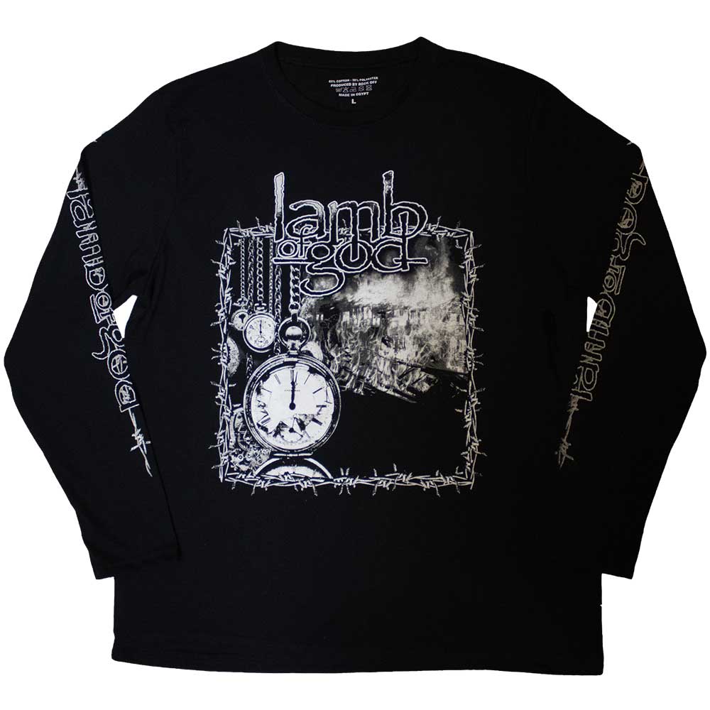 Een foto van een Lamb Of God Lange Mouw T-Shirt