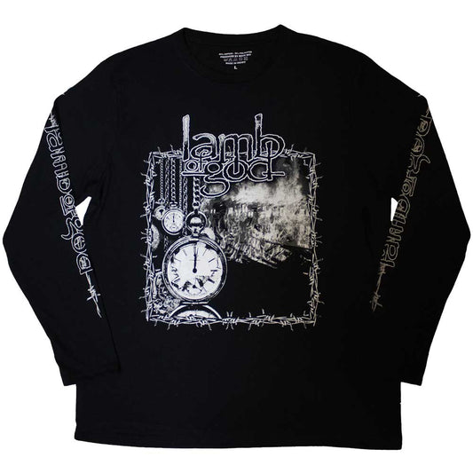 Een foto van een Lamb Of God Lange Mouw T-Shirt