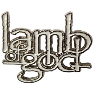 Een foto van een Lamb Of God Speld Badge