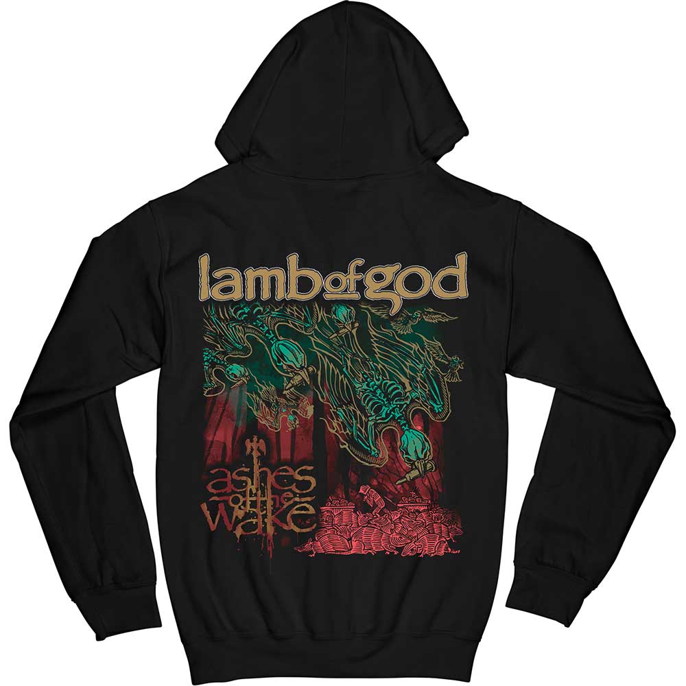 Een foto van een Lamb Of God Rits Hoodie