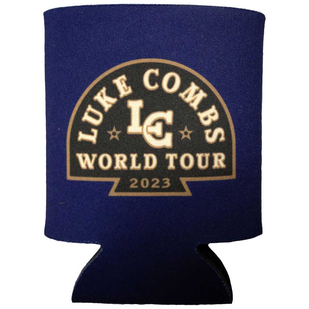 Een foto van een Luke Combs Koozie