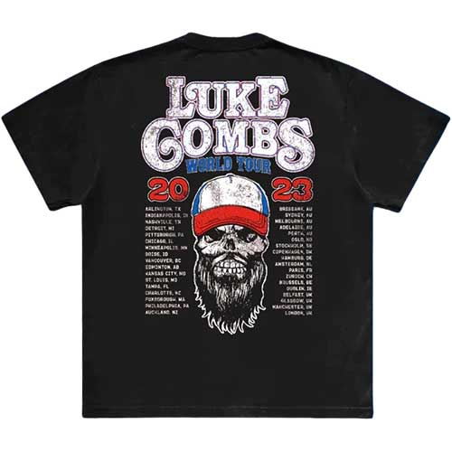 Een foto van een Luke Combs T-Shirt