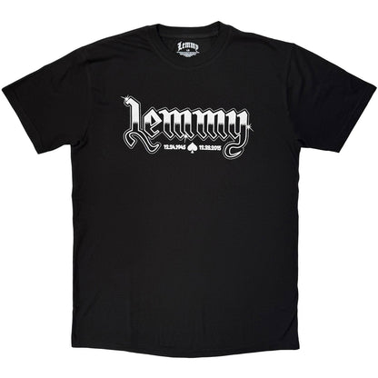 Een foto van een Lemmy T-Shirt