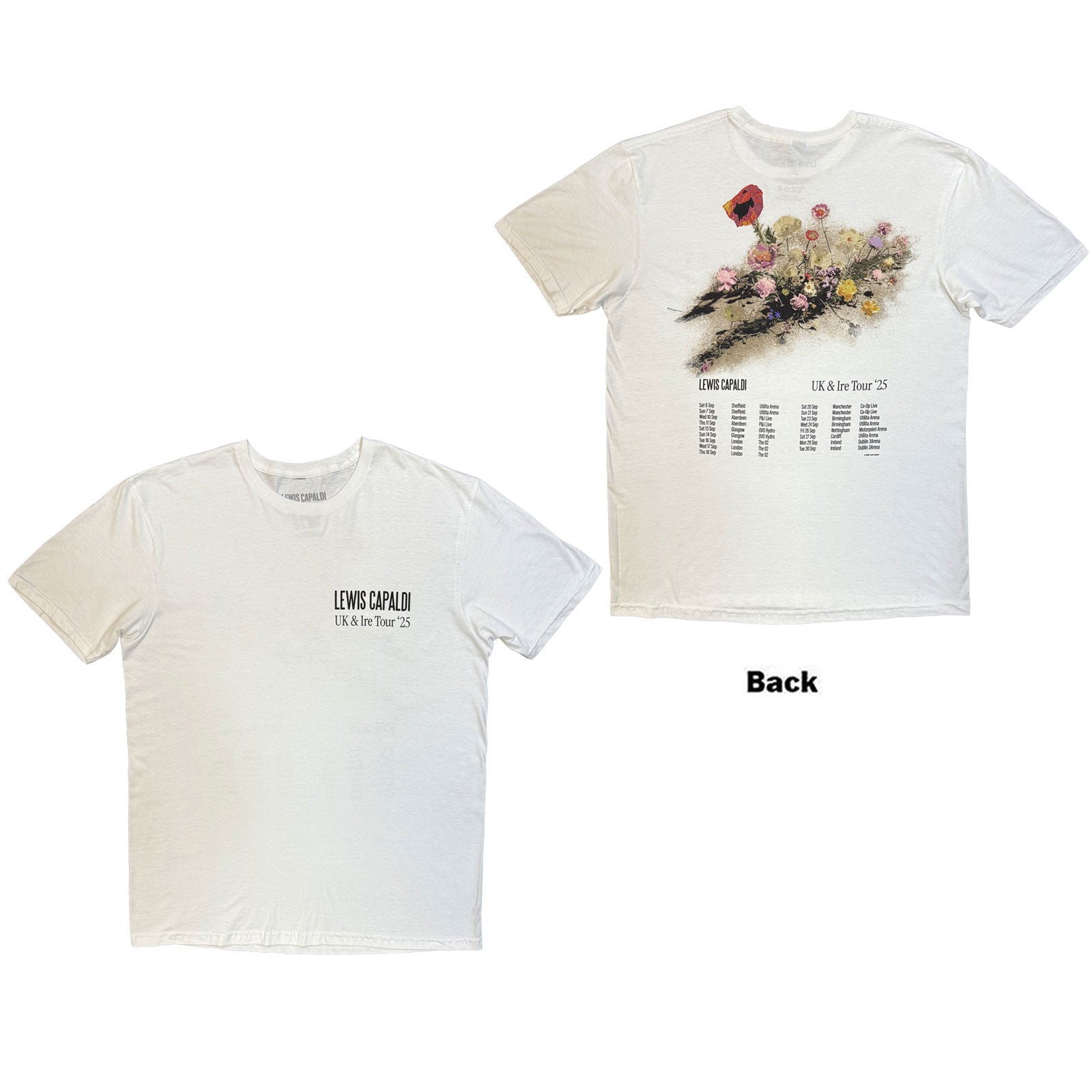 Een foto van een Lewis Capaldi T-Shirt