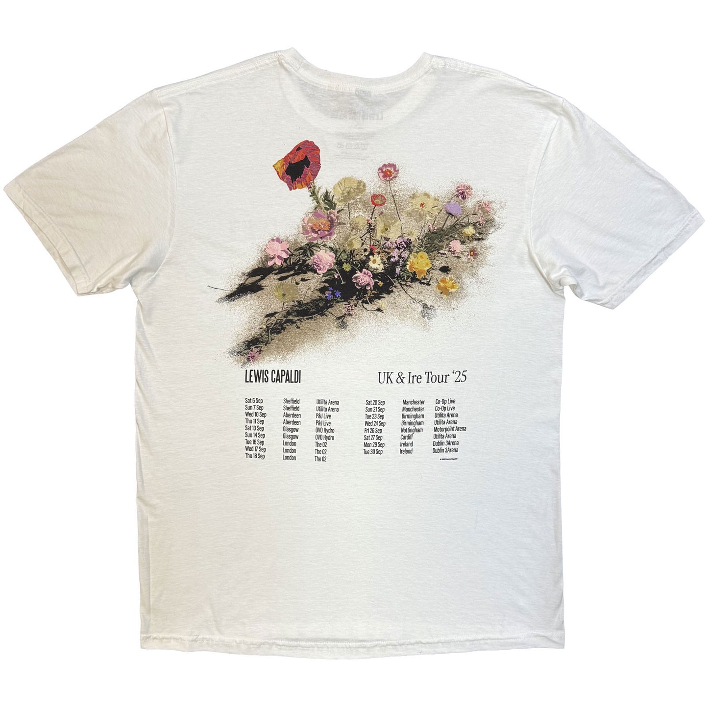 Een foto van een Lewis Capaldi T-Shirt