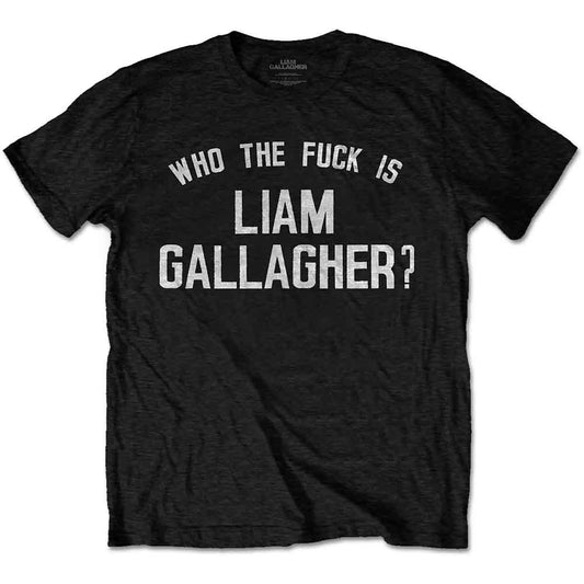 Een foto van een Liam Gallagher T-Shirt