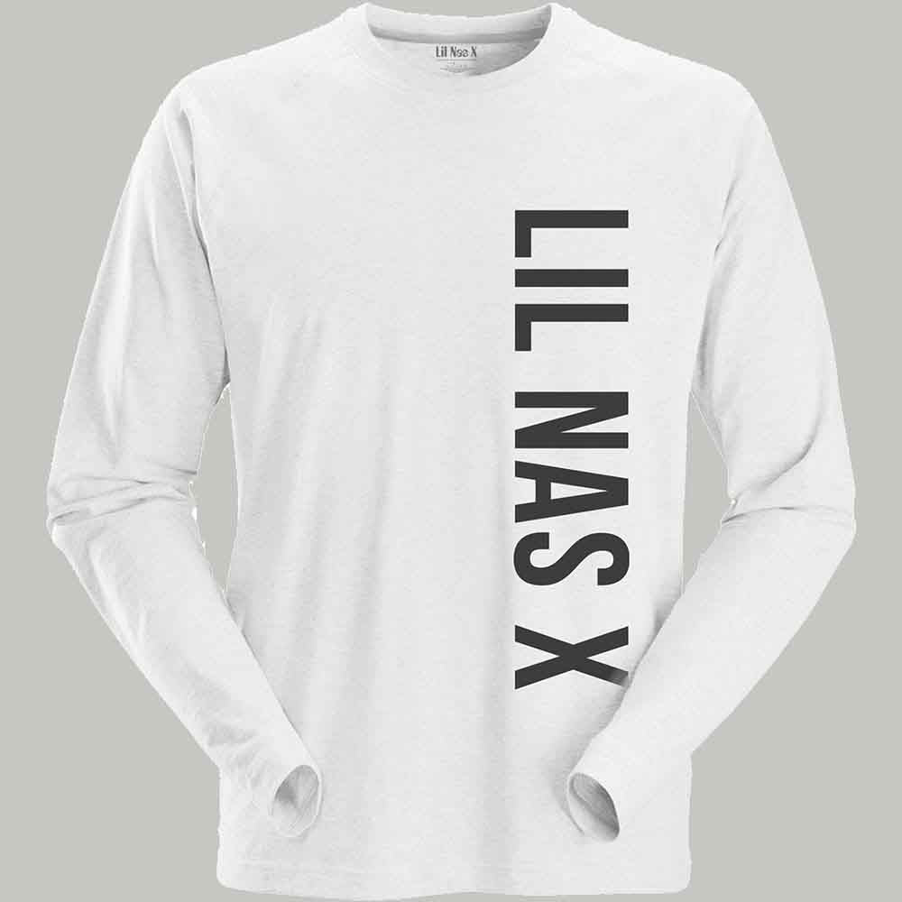 Een foto van een Lil Nas X Lange Mouw T-Shirt