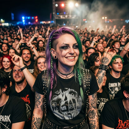 Een foto van een Linkin Park T-Shirt