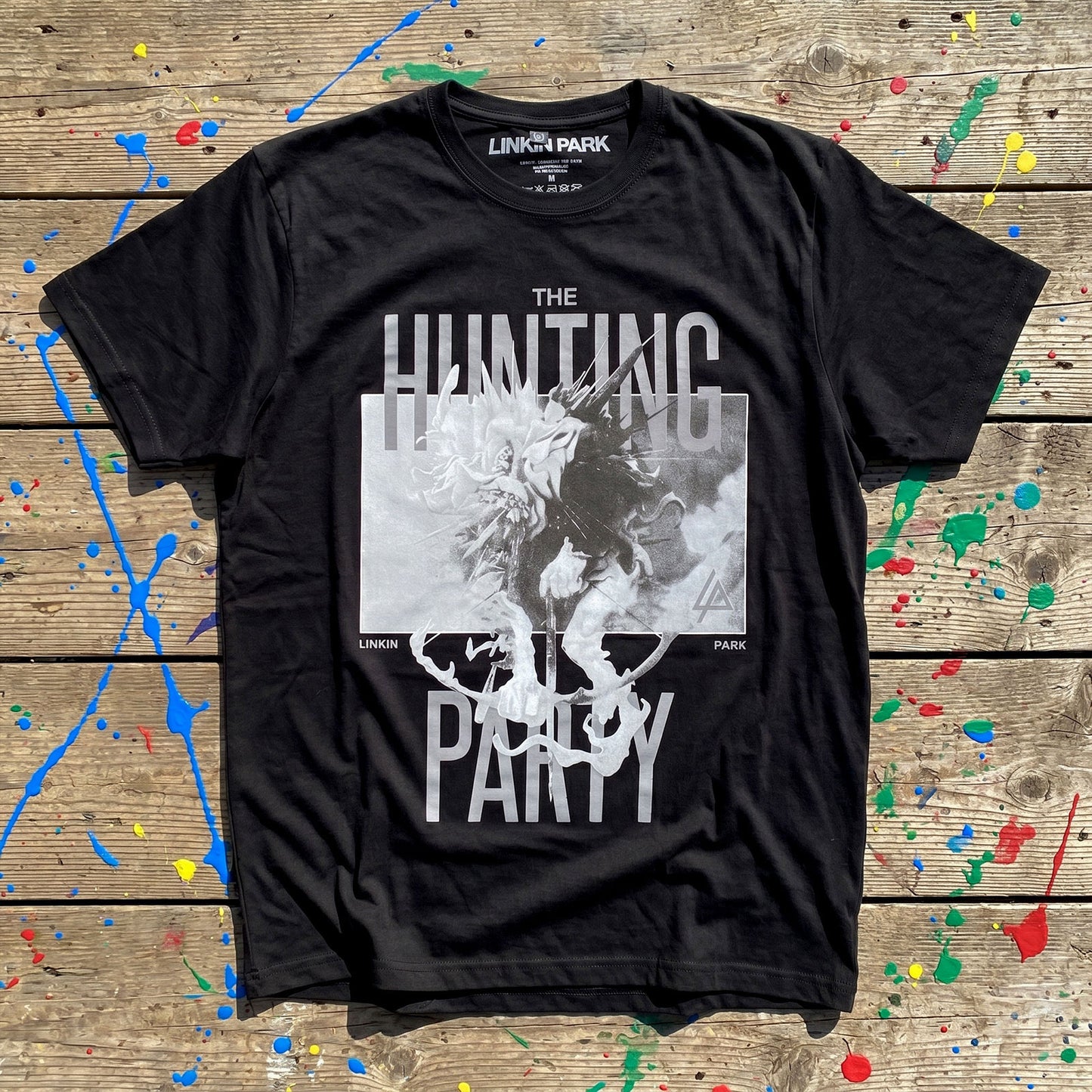 Een foto van een Linkin Park T-Shirt