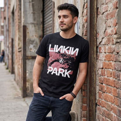 Een foto van een Linkin Park T-Shirt