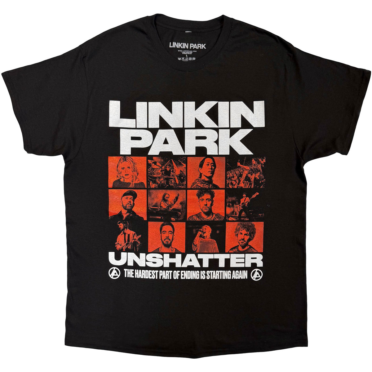 Een foto van een Linkin Park T-Shirt