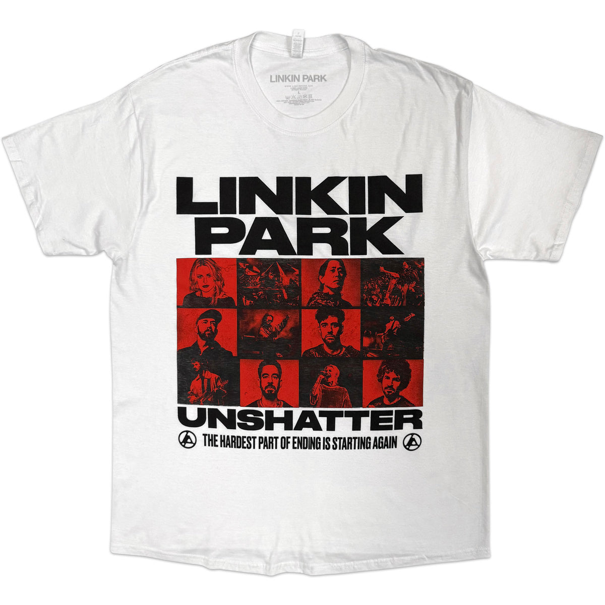 Een foto van een Linkin Park T-Shirt