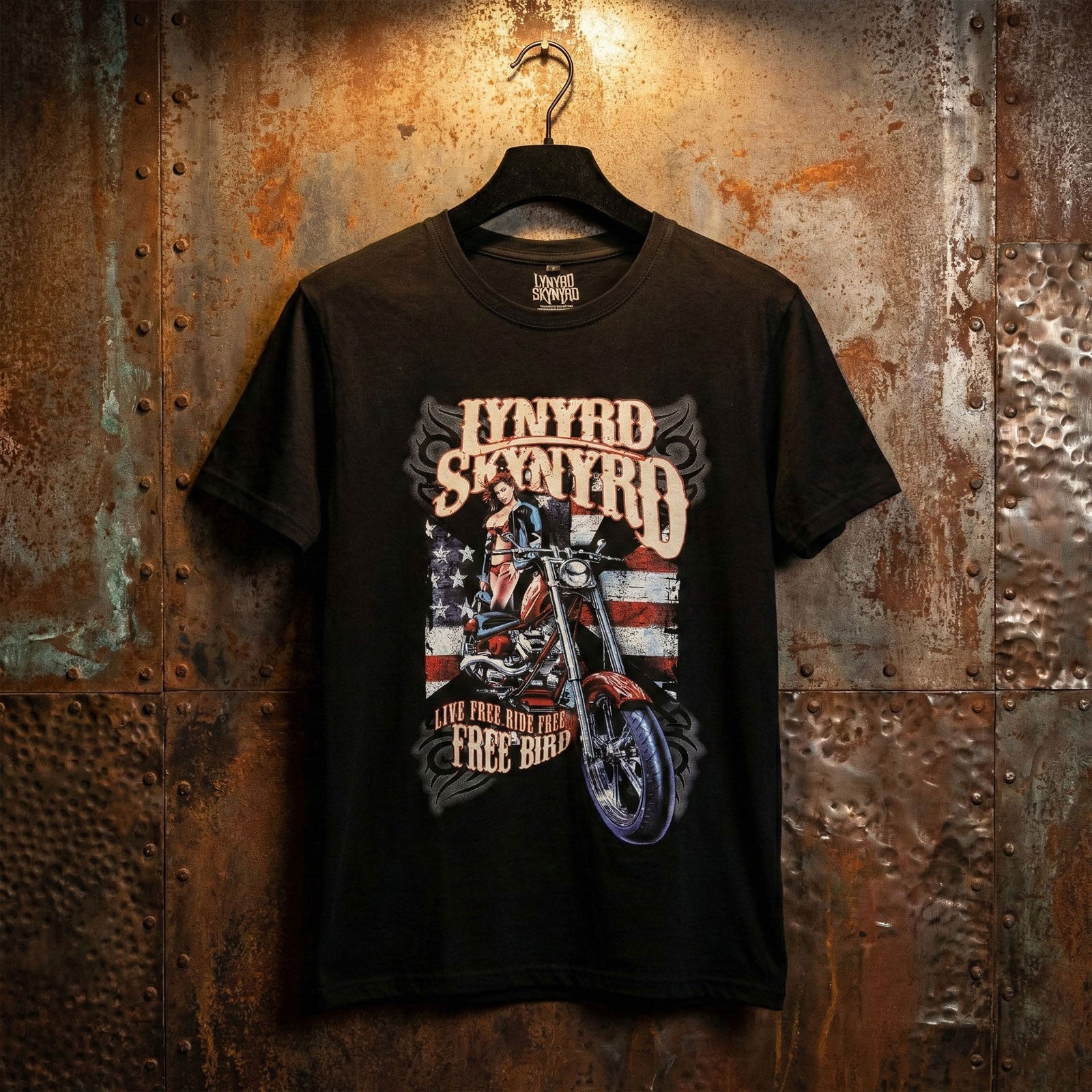 Een foto van een Lynyrd Skynyrd T-Shirt