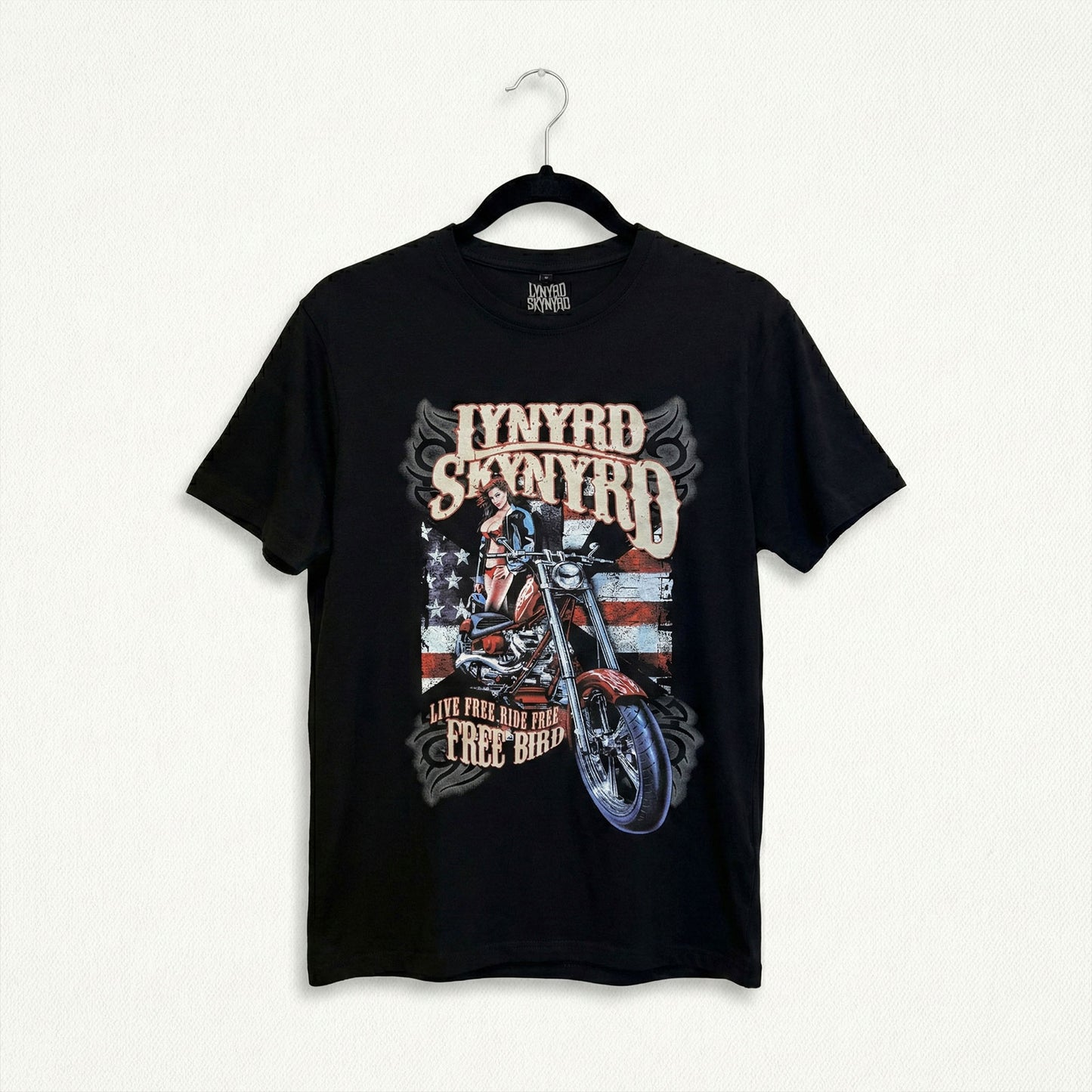Een foto van een Lynyrd Skynyrd T-Shirt