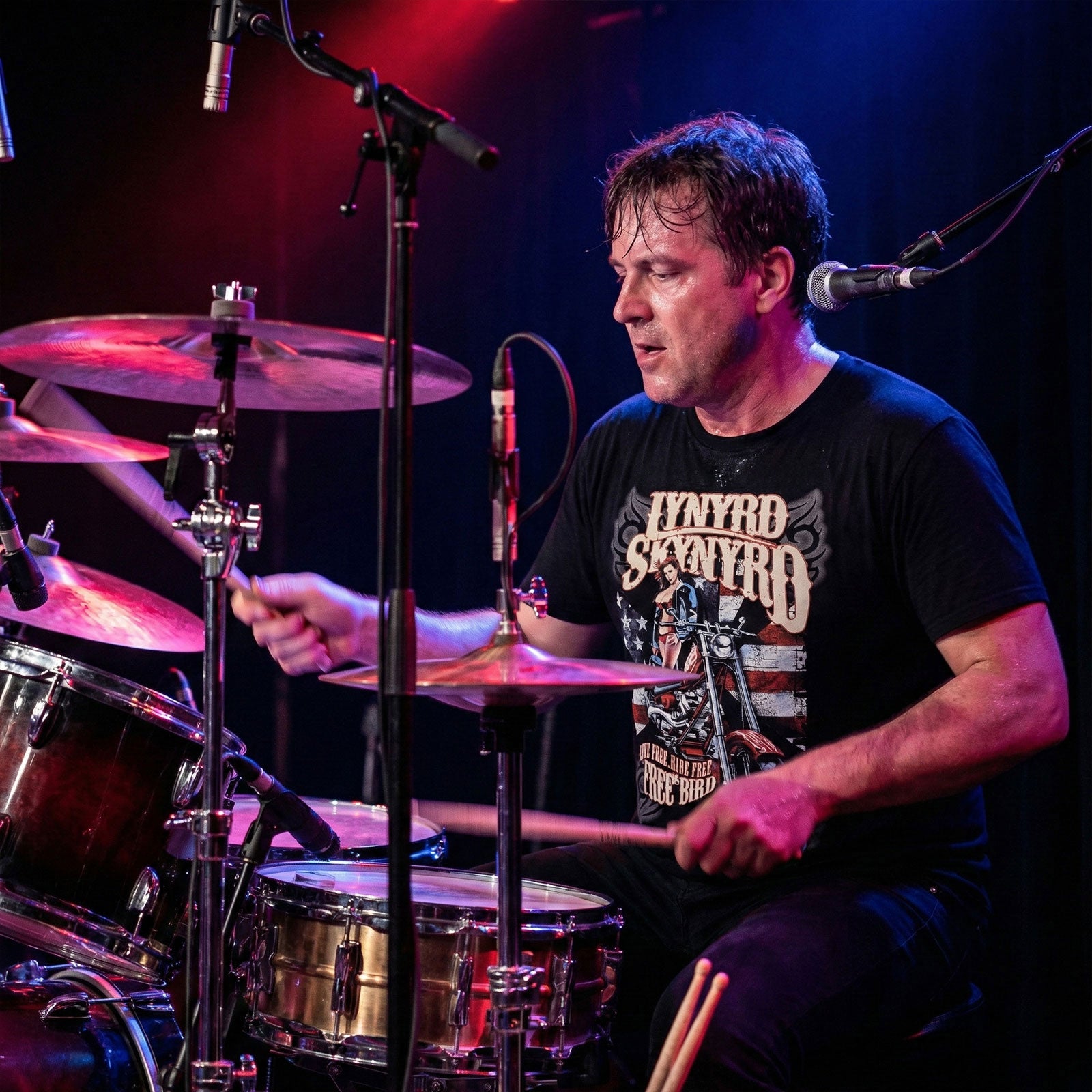 Een foto van een Lynyrd Skynyrd T-Shirt