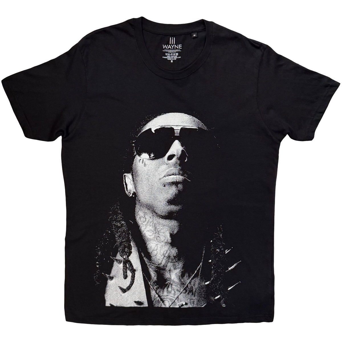 Een foto van een Lil Wayne T-Shirt