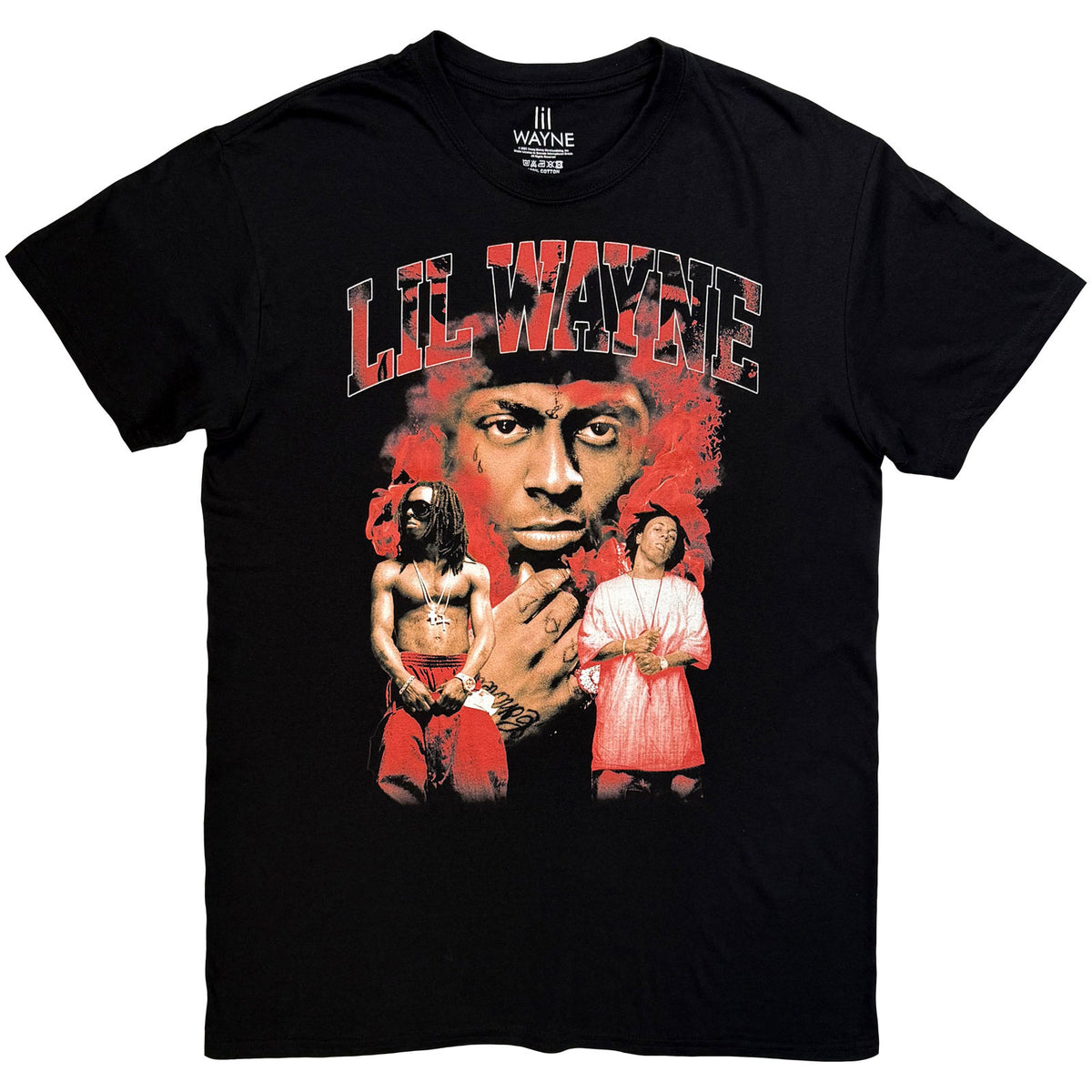 Een foto van een Lil Wayne T-Shirt