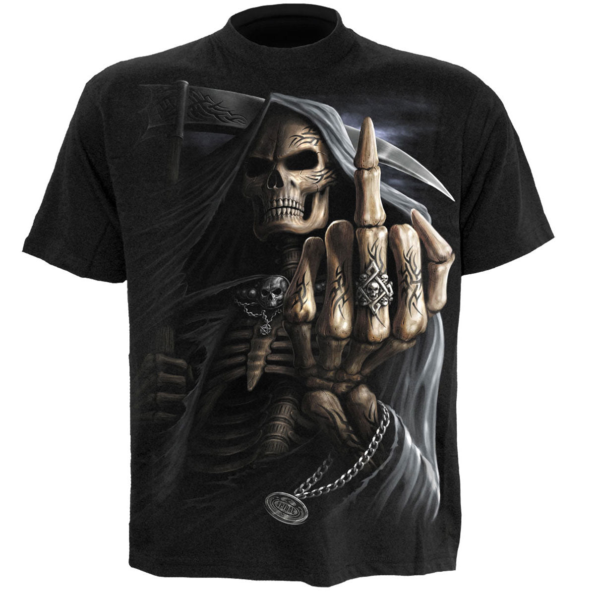 Een foto van een Spiral T-Shirt