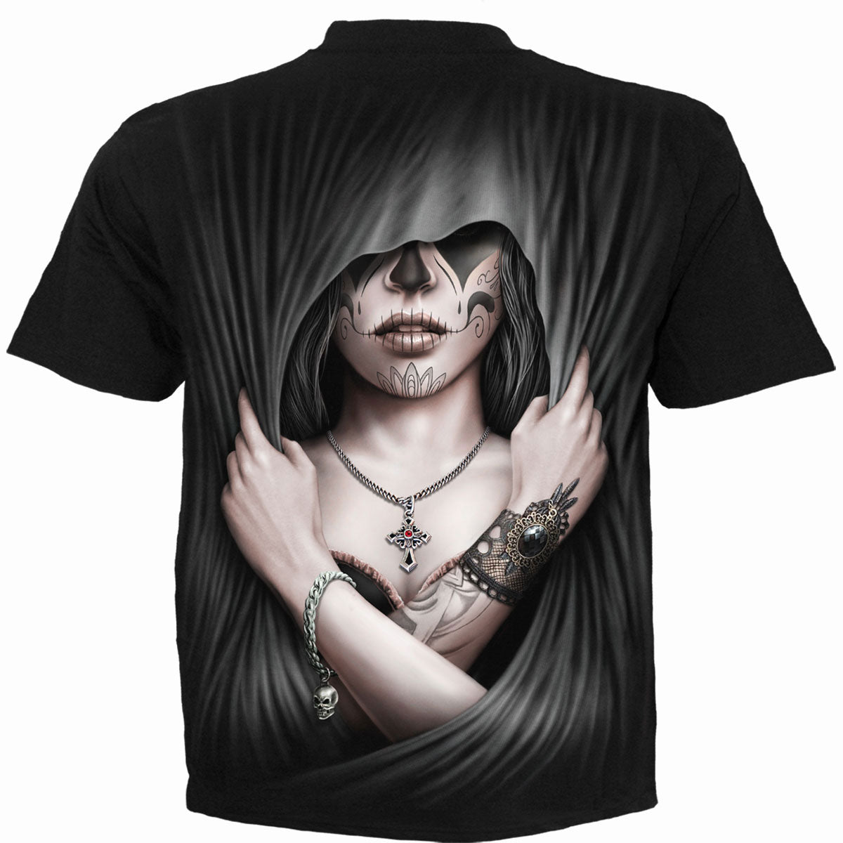 Een foto van een Spiral T-Shirt