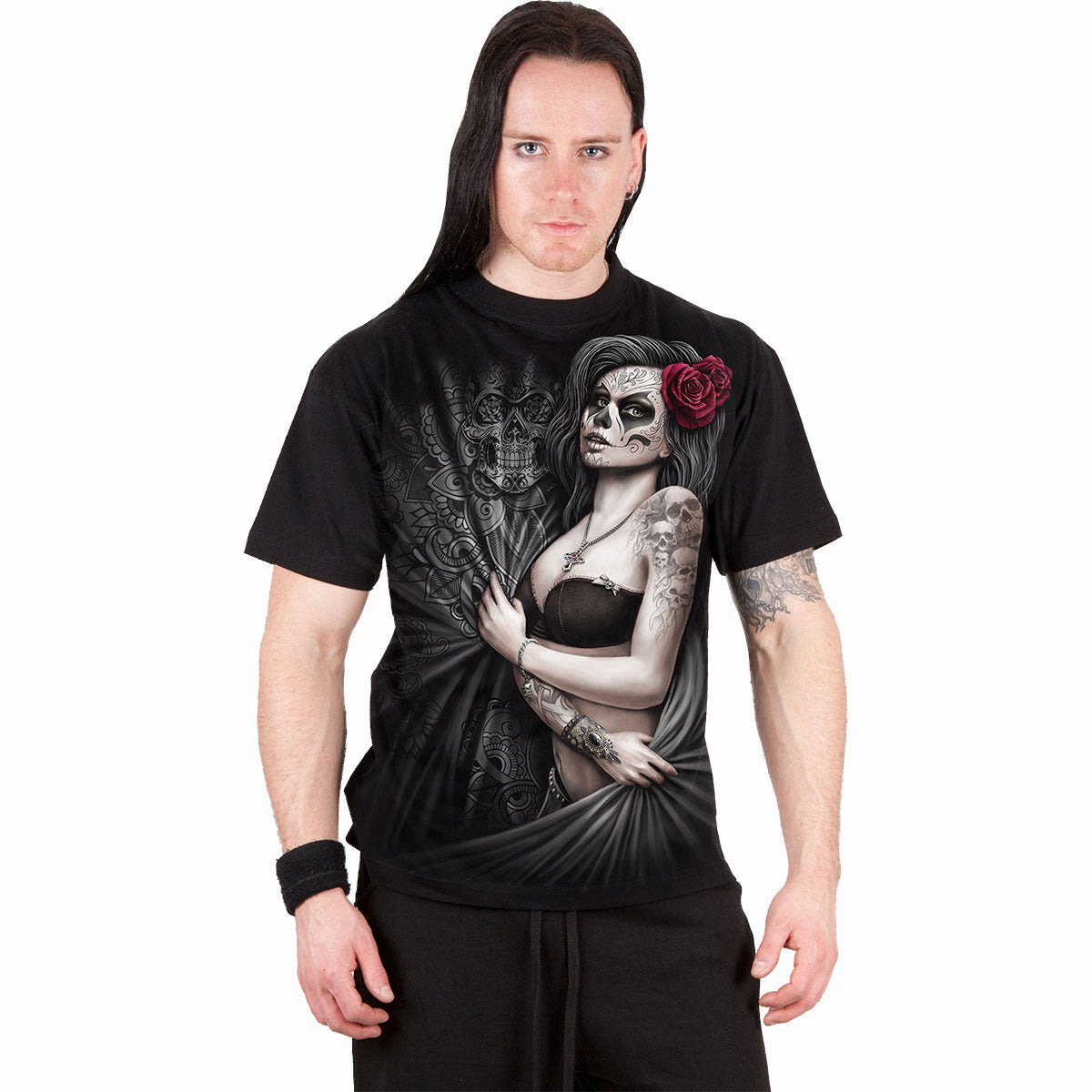 Een foto van een Spiral T-Shirt