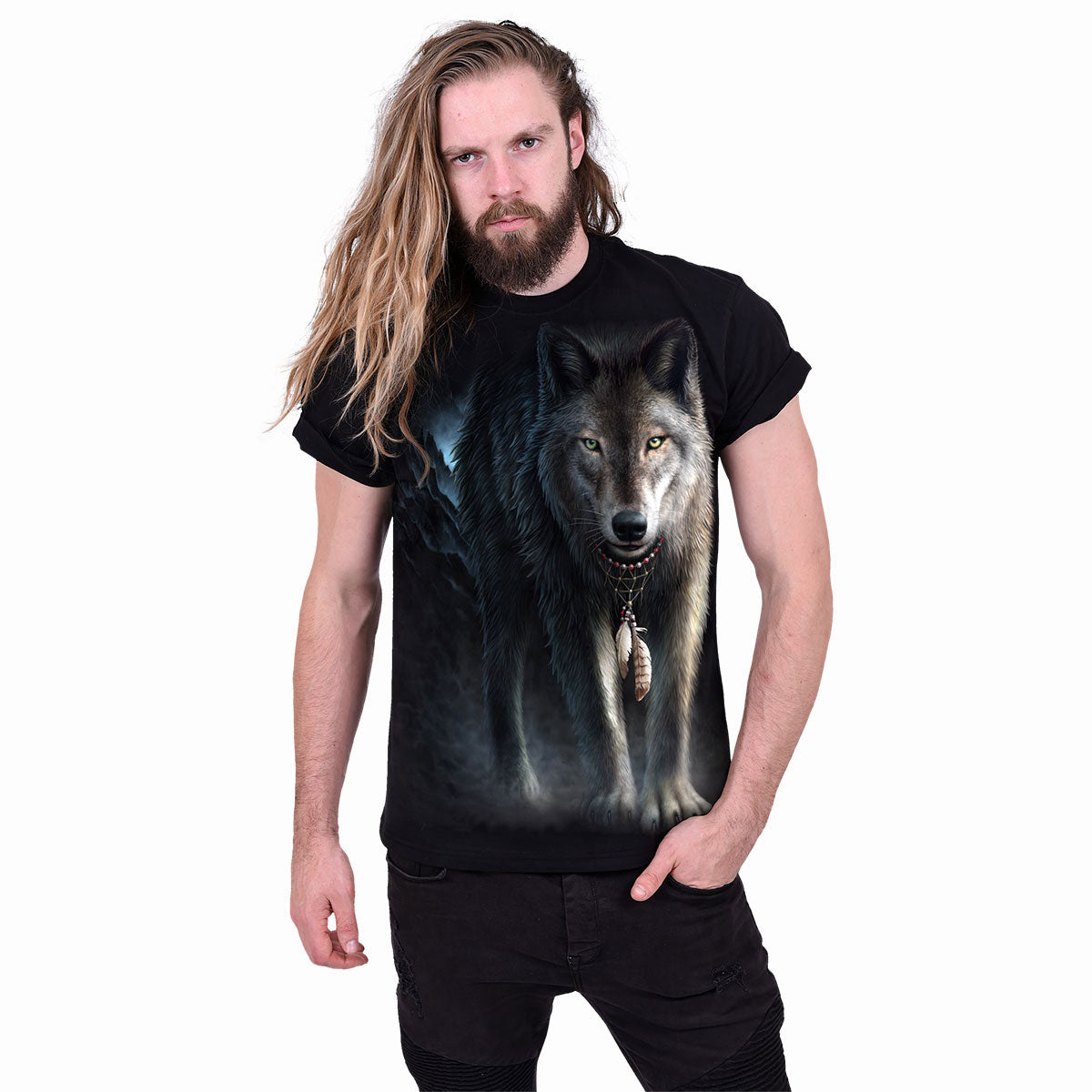 Een foto van een Spiral T-Shirt