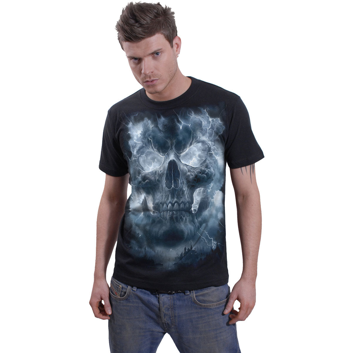 Een foto van een Spiral T-Shirt