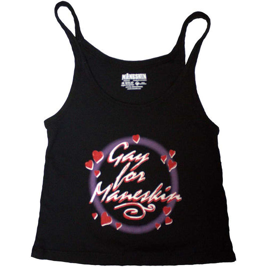 Een foto van een Maneskin Tank T-Shirt