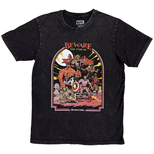 Een foto van een Marvel Comics T-Shirt