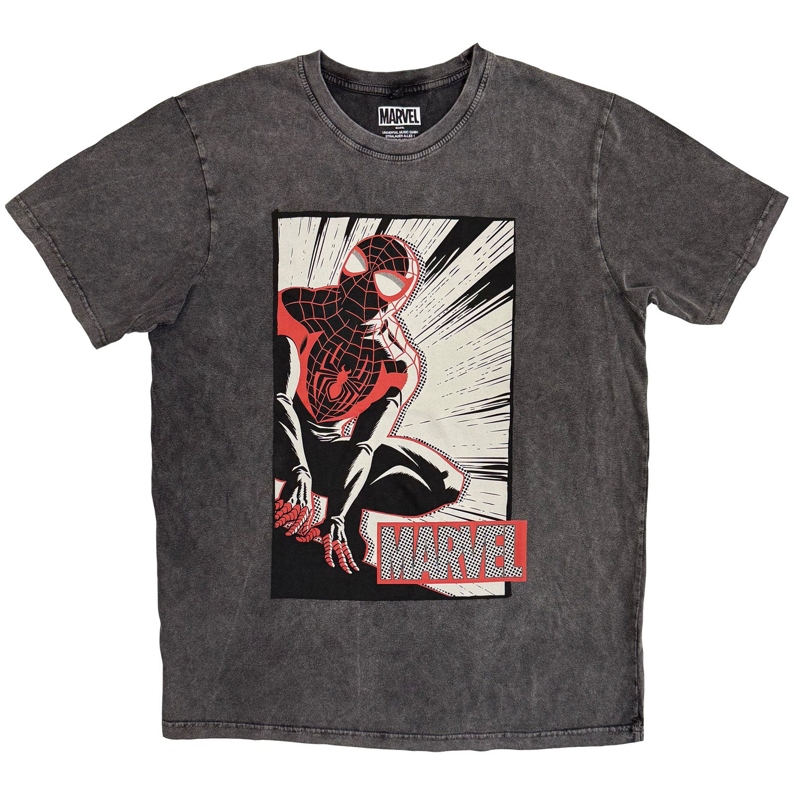 Een foto van een Marvel Comics T-Shirt