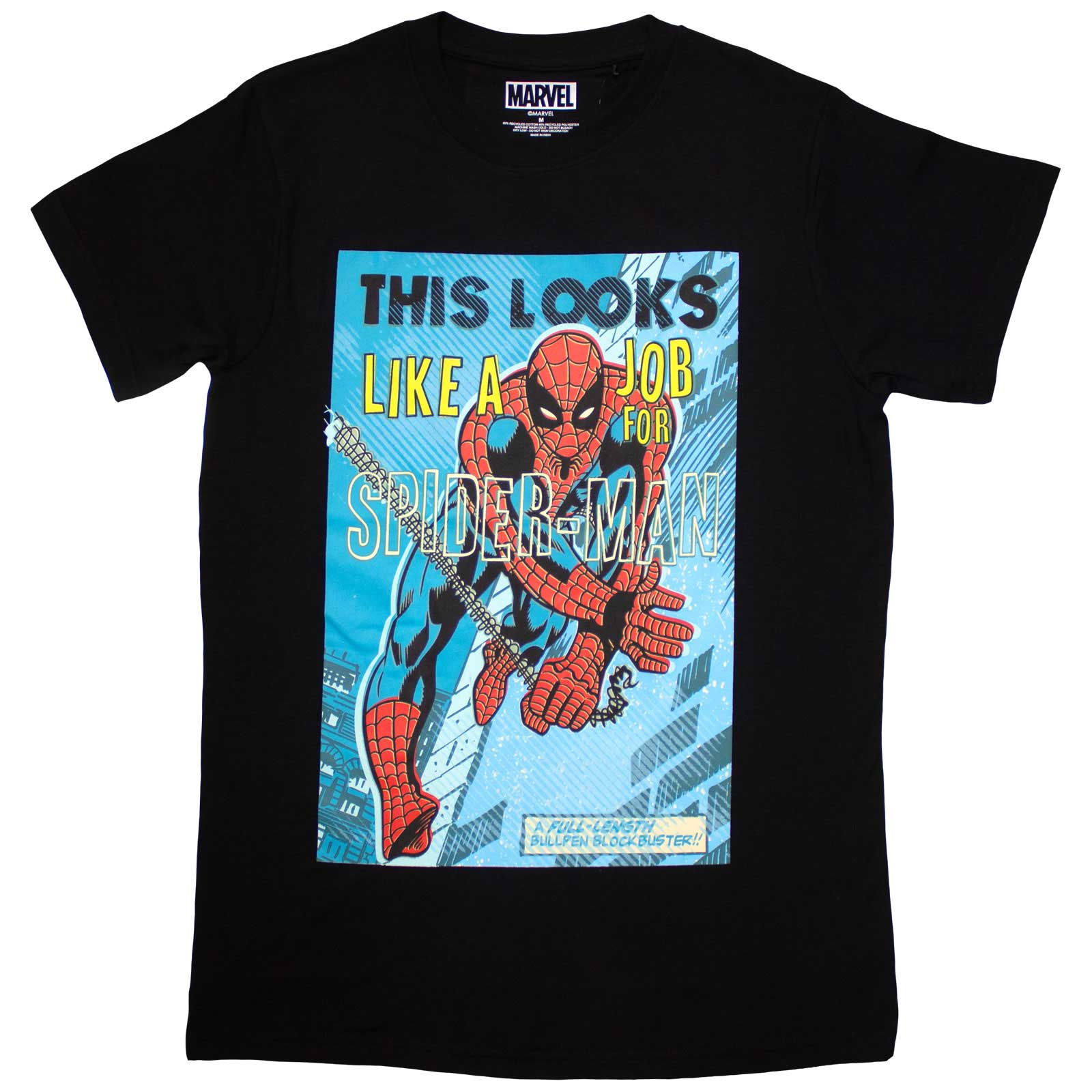 Een foto van een Marvel Comics T-Shirt