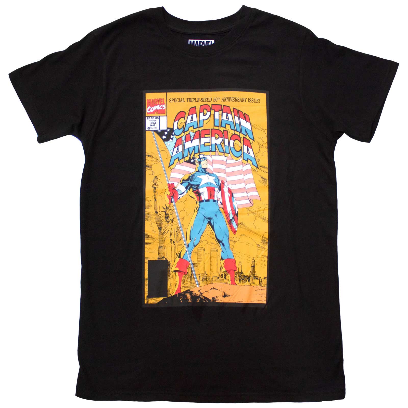Een foto van een Marvel Comics T-Shirt