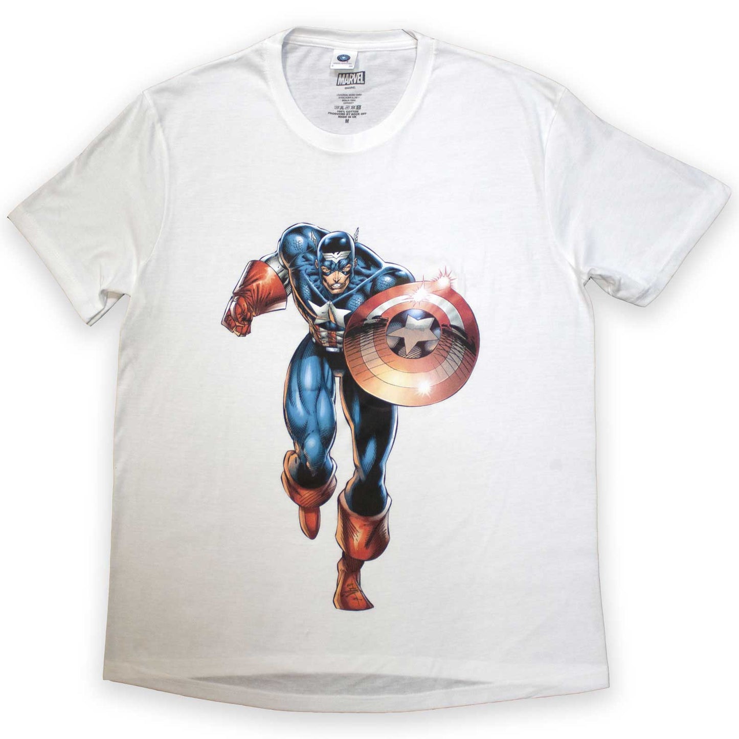Een foto van een Marvel Comics T-Shirt