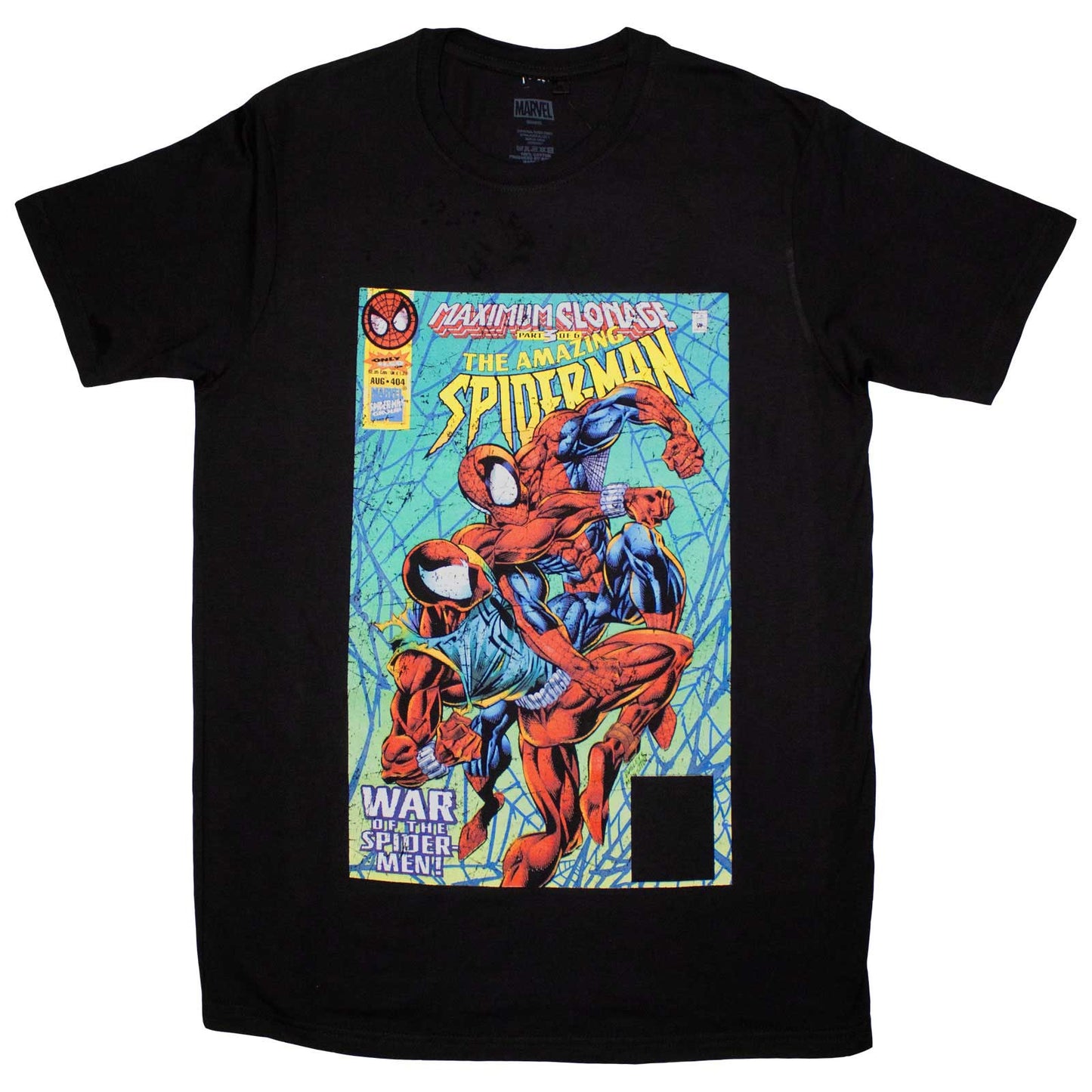 Een foto van een Marvel Comics T-Shirt