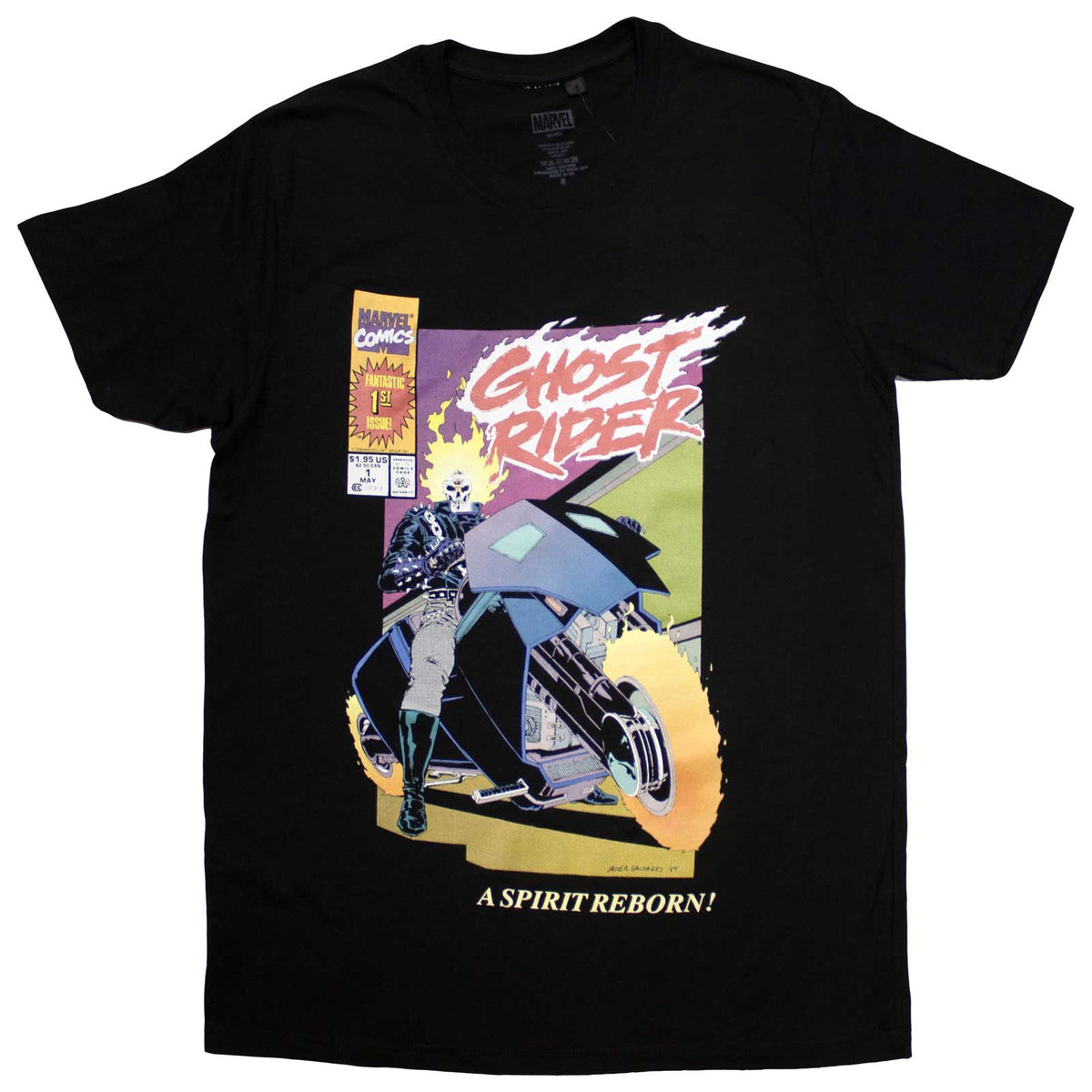 Een foto van een Marvel Comics T-Shirt