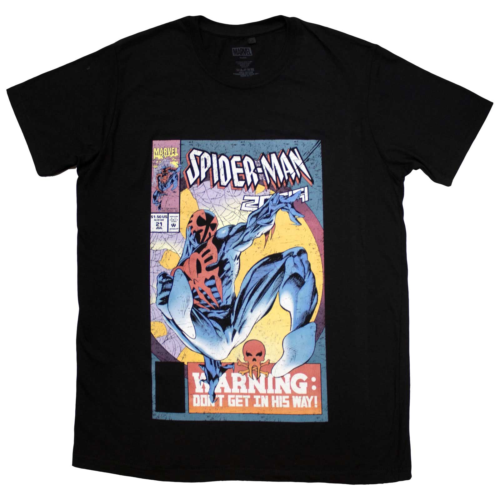 Een foto van een Marvel Comics T-Shirt