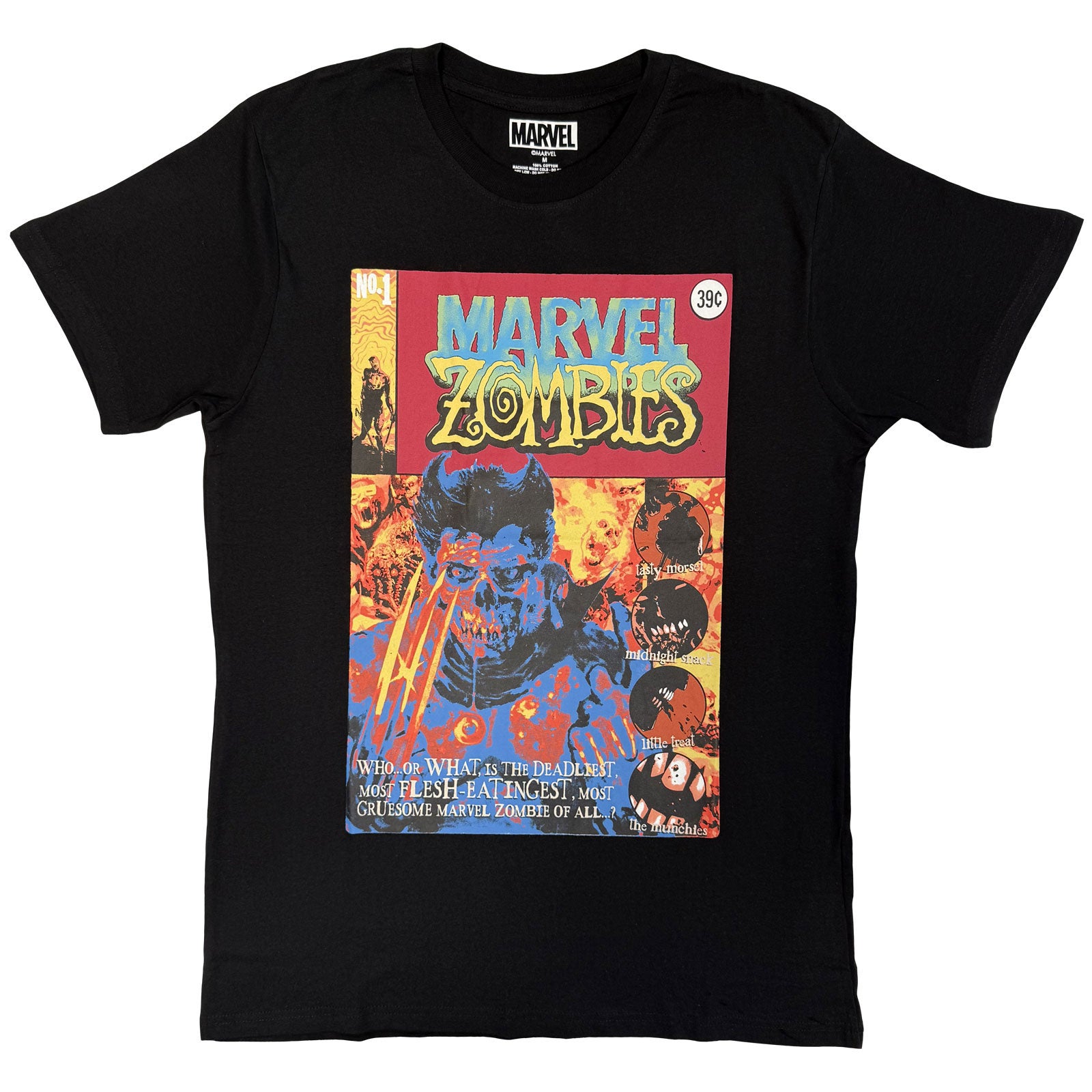 Een foto van een Marvel Comics T-Shirt