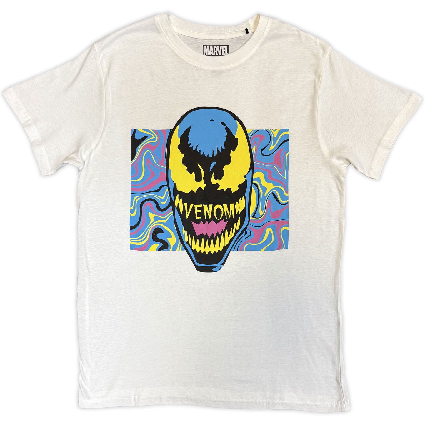 Een foto van een Marvel Comics T-Shirt