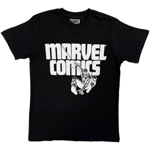 Een foto van een Marvel Comics T-Shirt