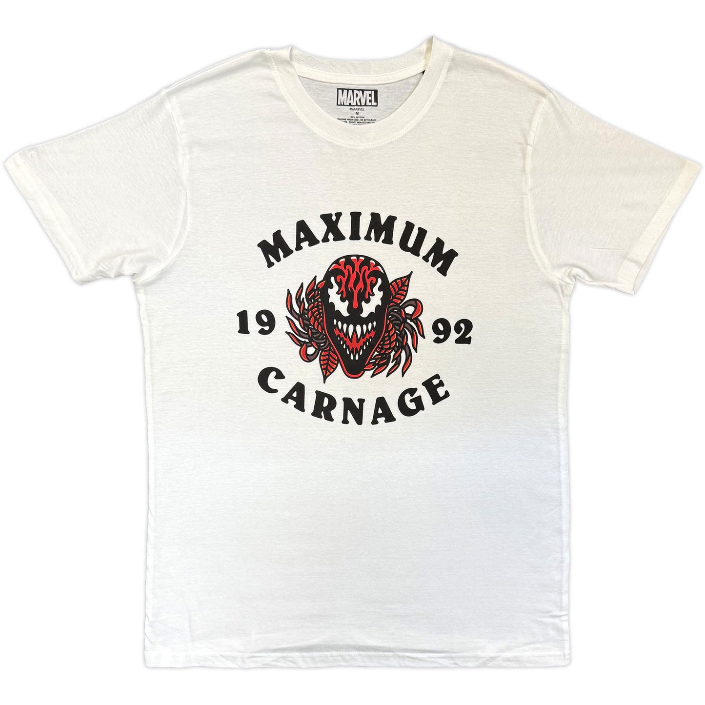 Een foto van een Marvel Comics T-Shirt