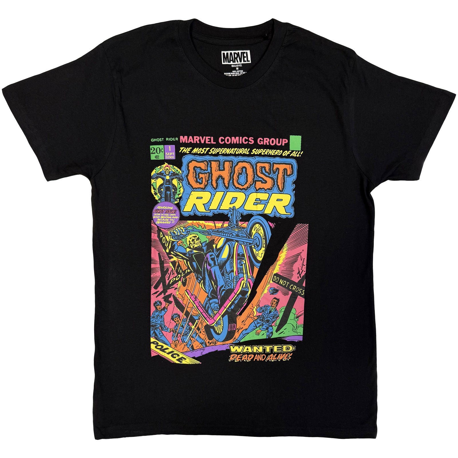 Een foto van een Marvel Comics T-Shirt