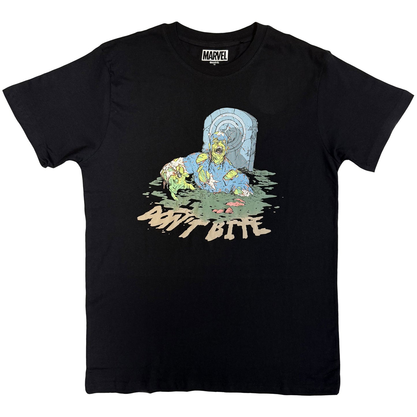 Een foto van een Marvel Comics T-Shirt