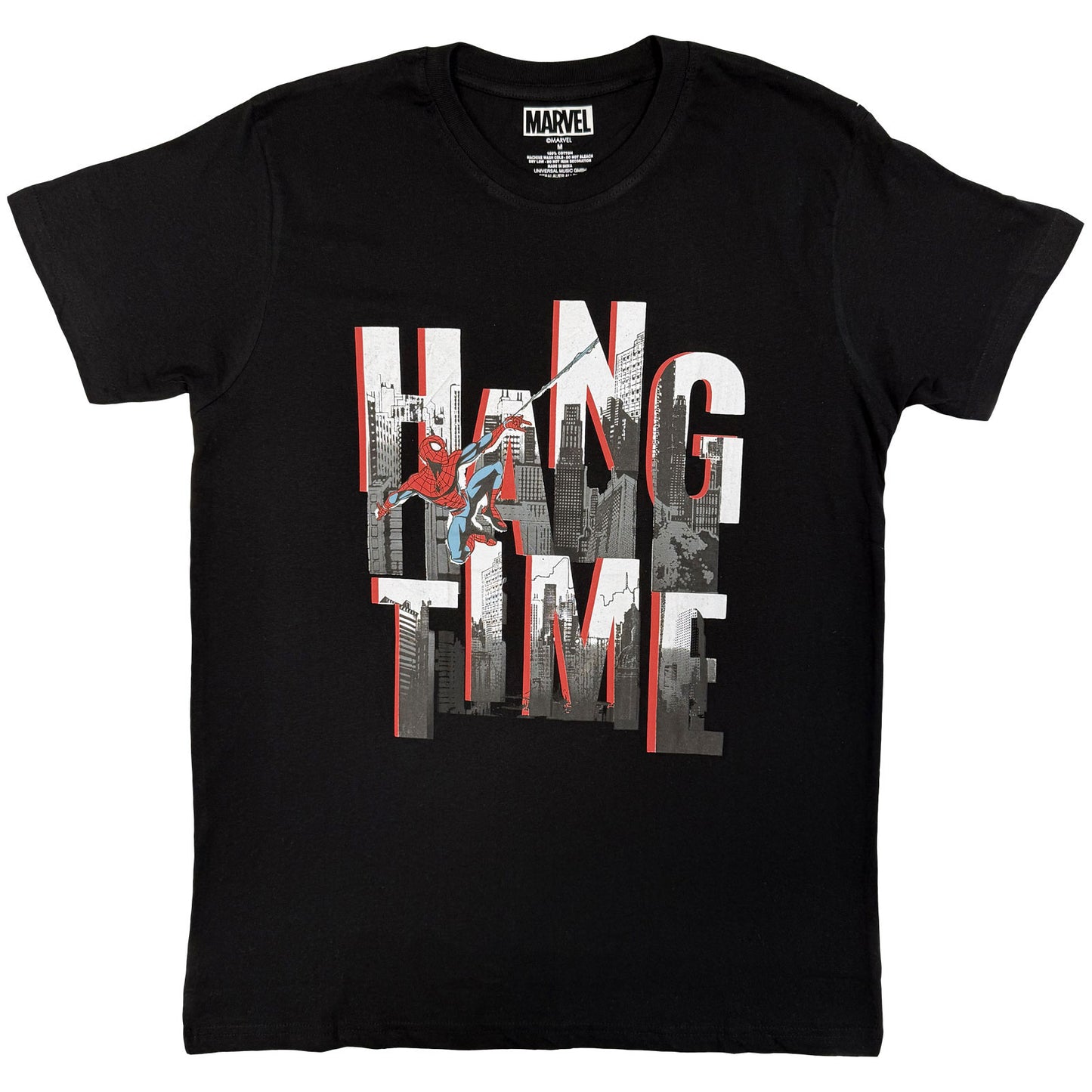 Een foto van een Marvel Comics T-Shirt