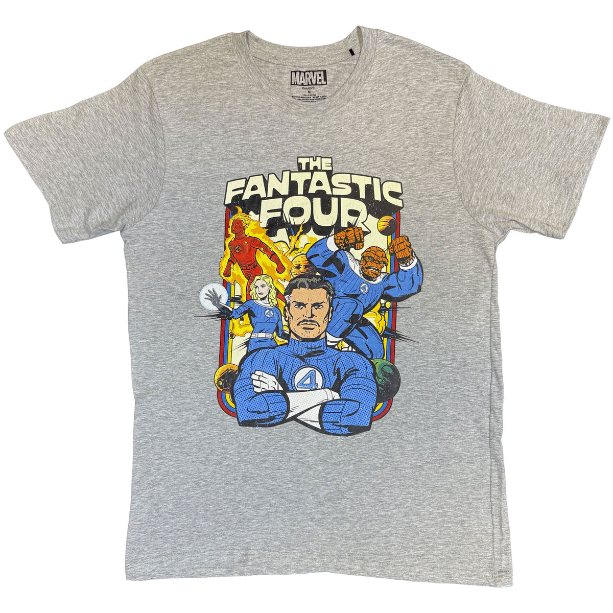Een foto van een Marvel Comics T-Shirt