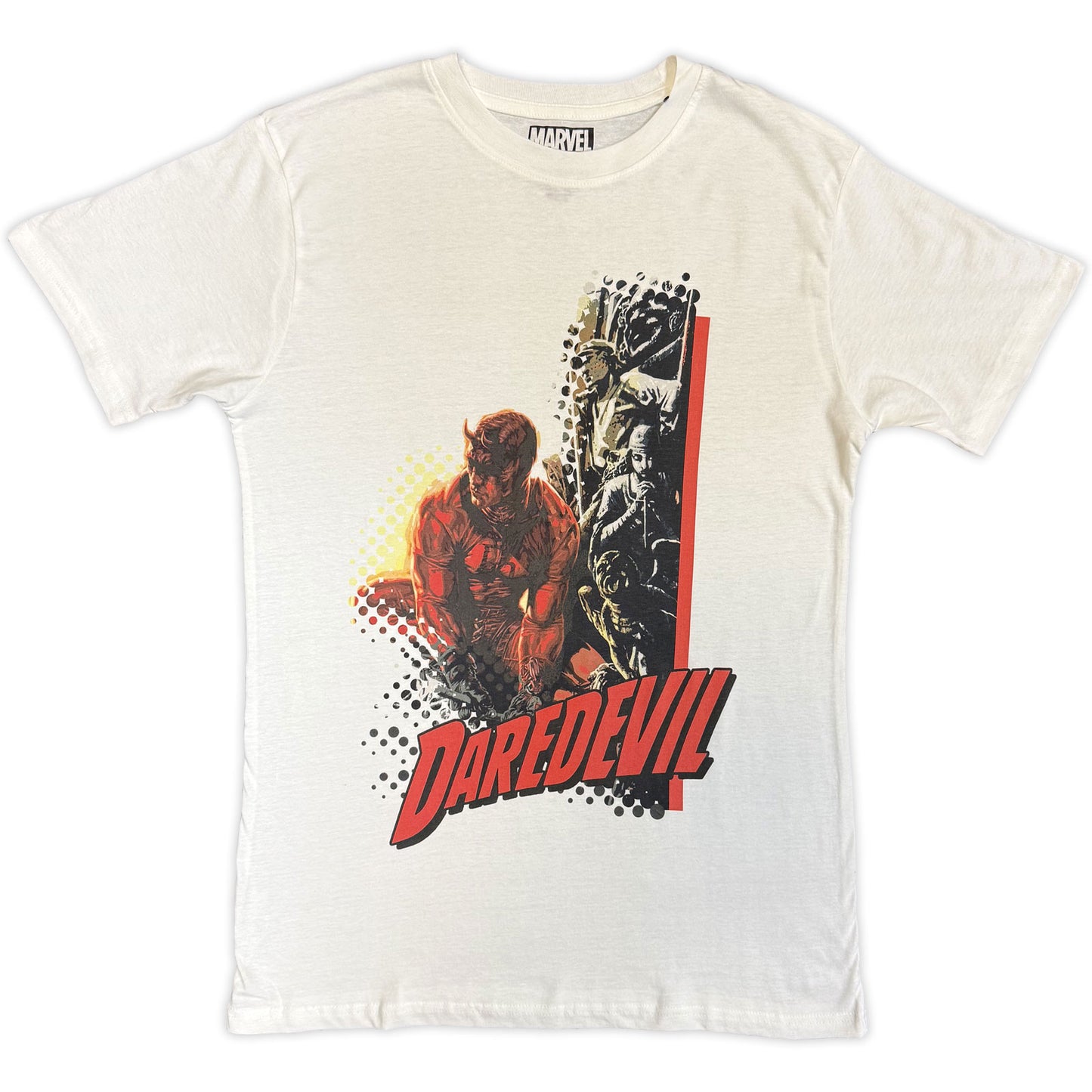 Een foto van een Marvel Comics T-Shirt
