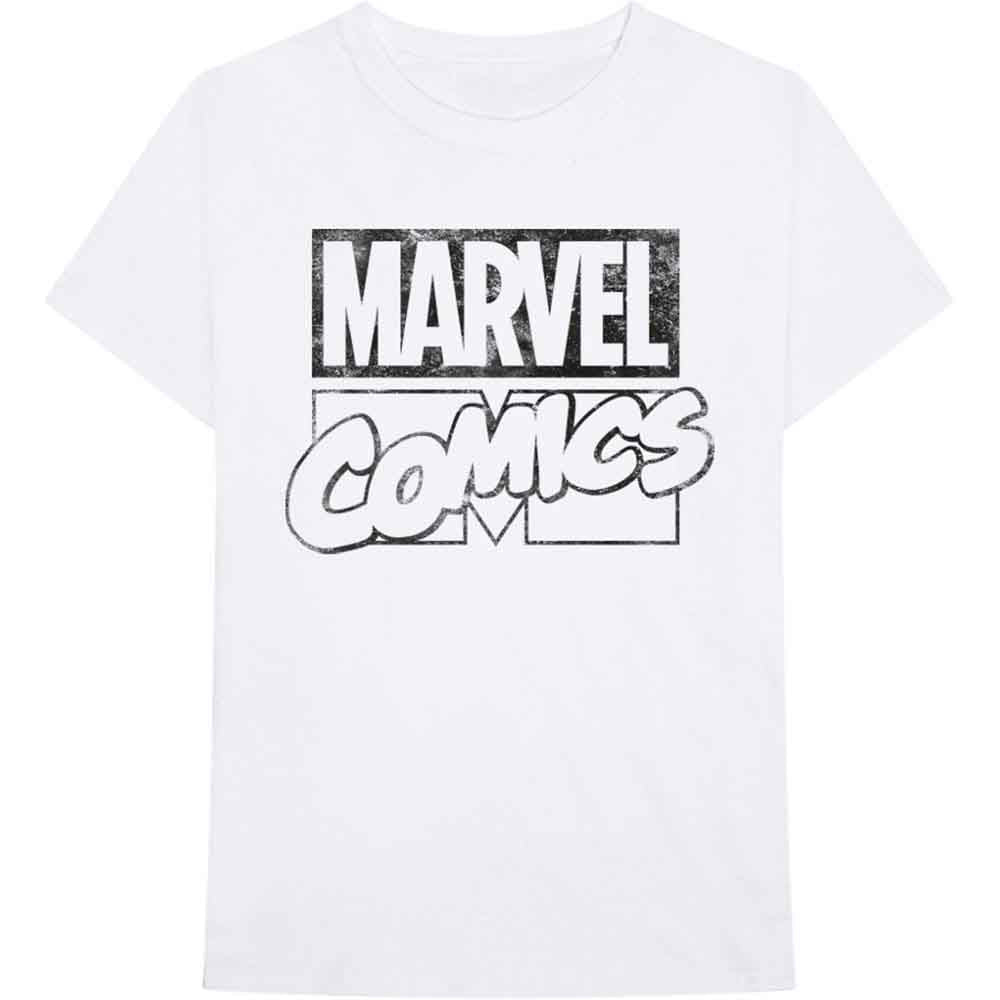Een foto van een Marvel Comics T-Shirt