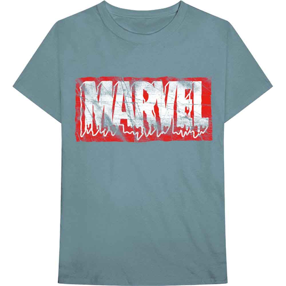 Een foto van een Marvel Comics T-Shirt