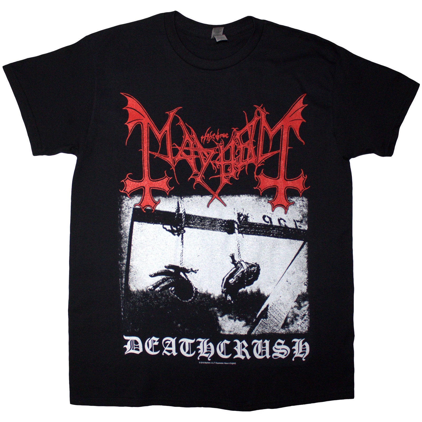 Een foto van een Mayhem T-Shirt