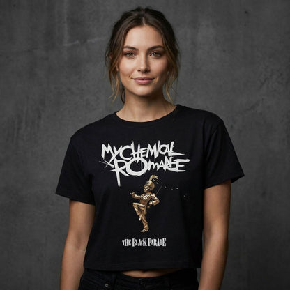 Een foto van een My Chemical Romance Crop Top